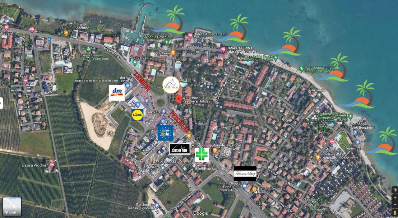 Wolf House - Peschiera Holiday - Jacuzzi Privata Peschiera del Garda Ngoại thất bức ảnh